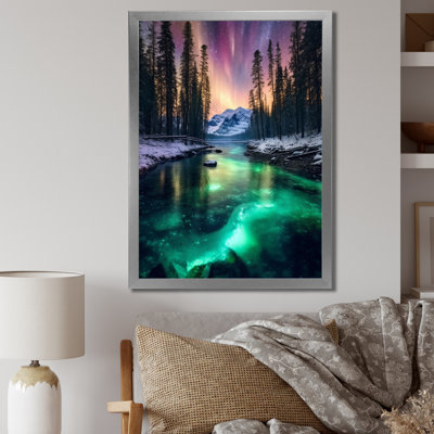 «Alaskan Wilderness II», reproduction sur toile