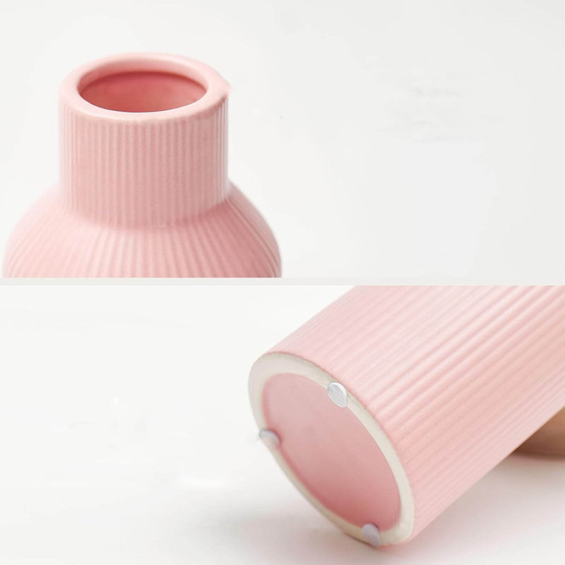 Ceramic Table Vase, Pink