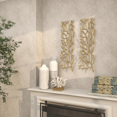 Coral Wall Decoration Style Wall Carving