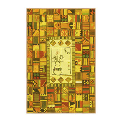 Hemerson Chenille Patchwork Indoor Rug