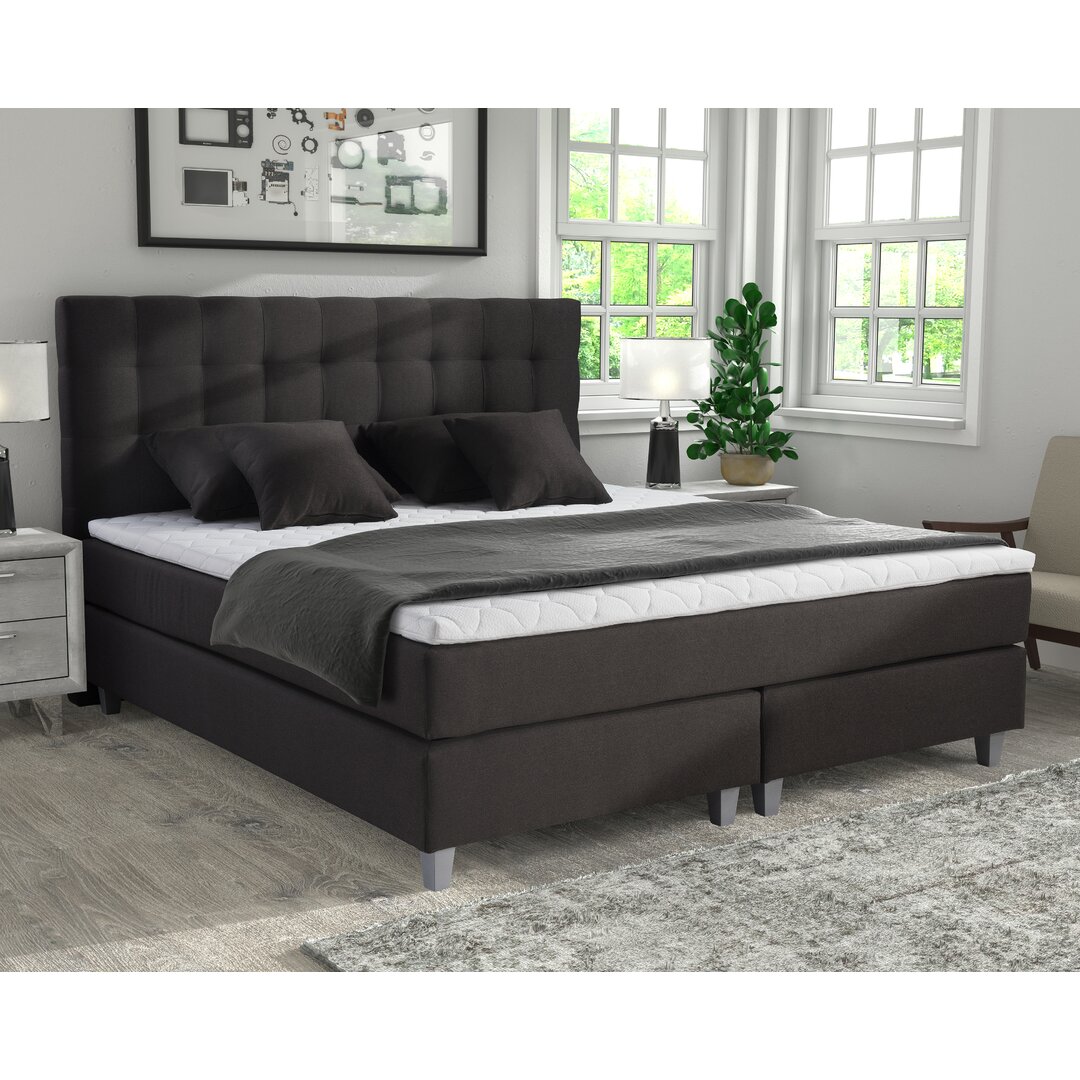 Echtes Summerall Boxspringbett mit Kaltschaum-Topper, extra lang