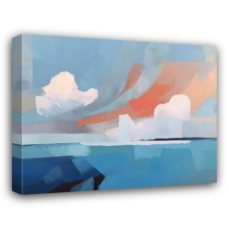 "Paysage 30" sur toile, H 20 po x l 24 po