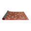 Tapis rouge / gris / vert Asoghig-374188141