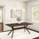 Muhsina Cross Leg Rectangular Dining Table