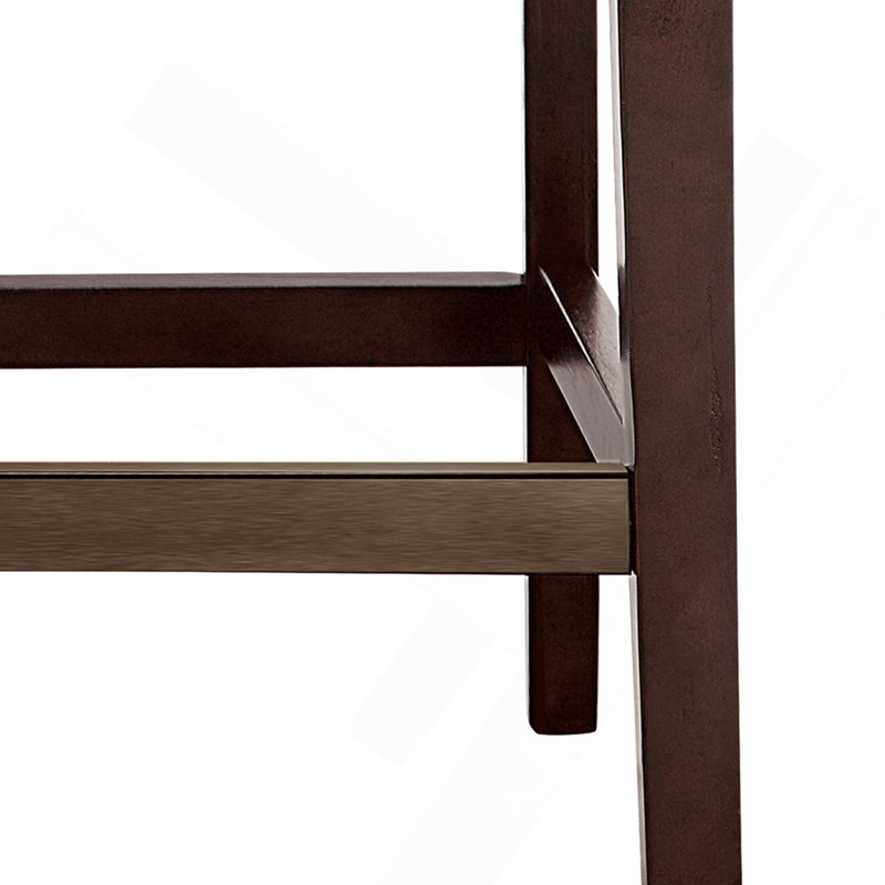 Tabouret de comptoir touffeté