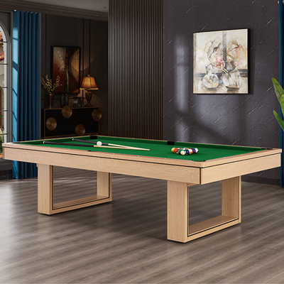 Tables de billard rectangulaire en bois manufacturé 75,98 po