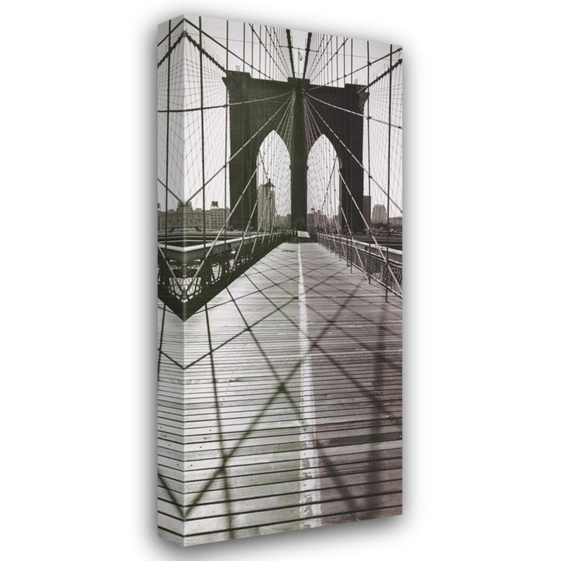 De l'autre côté du pont de Brooklyn, H 24 po x l 10 po