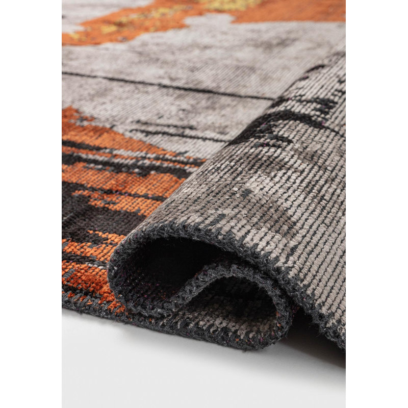 Amondre Abstract Hand Loom Indoor / Outdoor Area Rug, Rectangle 240 x 340cm