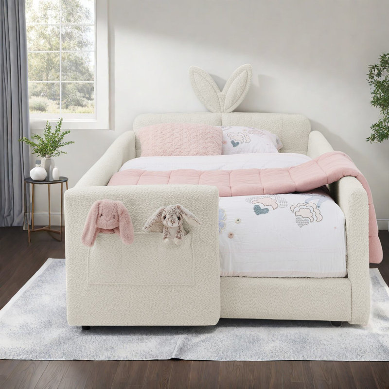 Lit simple ludique, rembourré Boucle, style moderne, chambre à coucher