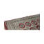 Hand-Knotted High-Quality Red and Gray Area Rug