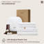 Ensemble de literie de grand lit 100% coton égyptien Gizee, ensemble de literie pour hôtel de luxe pour toutes les saisons (ensemble de 3)-128563292-128563295