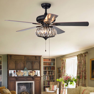 52'' Ceiling Fan with Light Kit