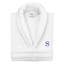  100% Turkish Cotton Personalized Unisex Anovia Velour Bathrobe - Navy Bookman Font-687080239-687080247