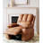 Oversized Manual Recliner with 2 Cup Holders and Side Pocket-936615198