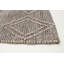 Tapis gris rectangulaire unique de 6 pi 1 po x 8 pi 8 po Brishae
