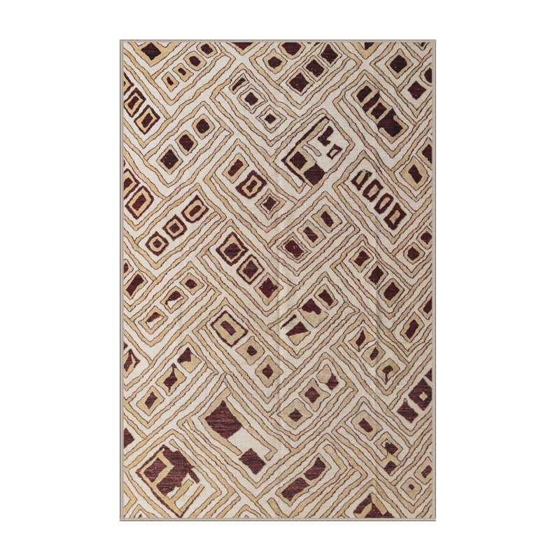 Monto Abstract Indoor Rug, Rectangle 2' x 3'