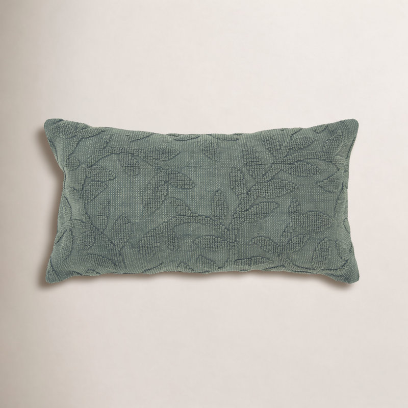 Bess Floral Reversible Throw Pillow, Green