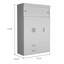 Armoire rectangulaire 2 tiroirs Kingswood - blanc