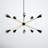 Monroe 10 - Light Steel Sputnik Sphere Chandelier-1398590420