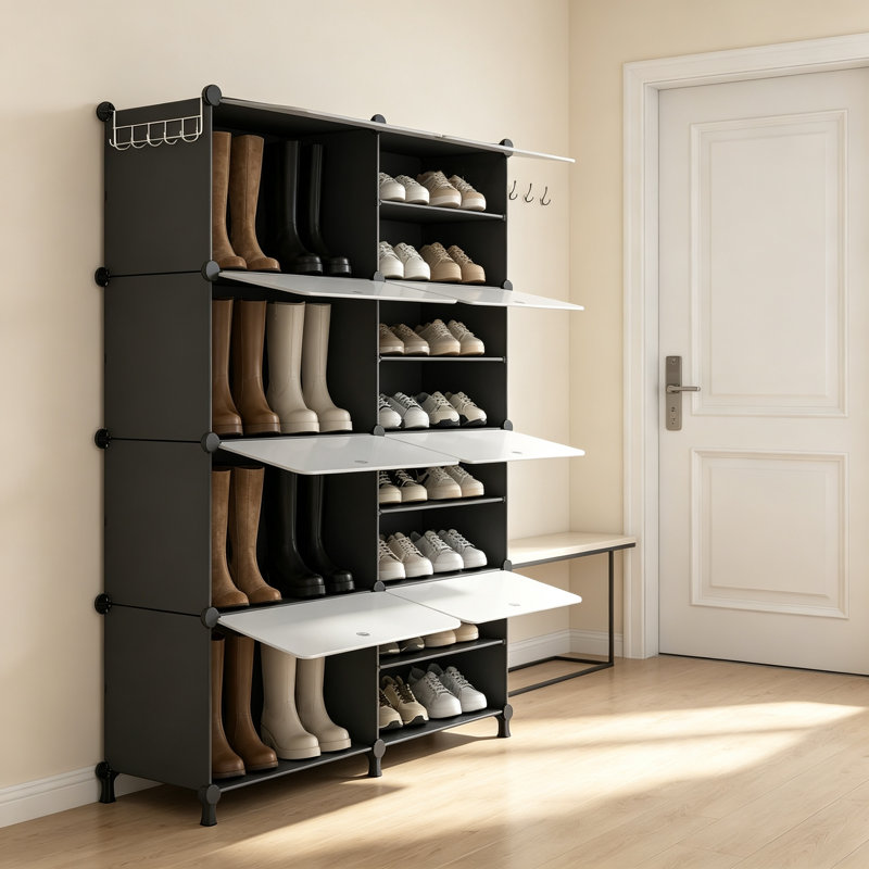 24 Pair Shoe Rack