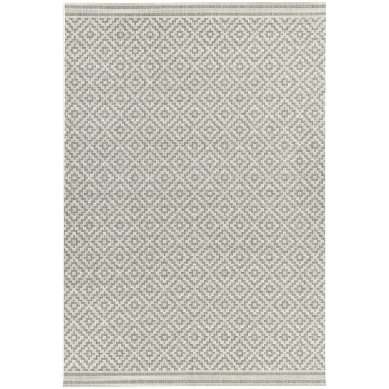 Laberge Geometric Flokati Indoor / Outdoor, Rectangle 80 x 150cm