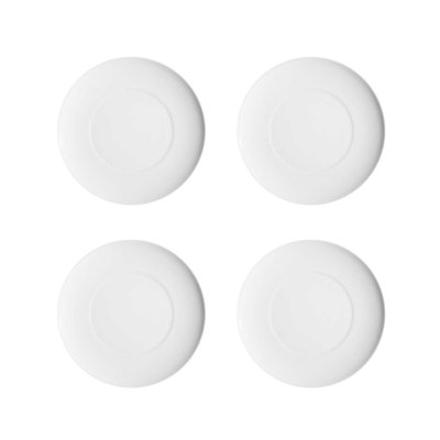 Domo White 9.02" Dessert Plate
