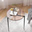 Jaiquez Glass Top End Table-772680107