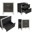 Table de chevet 2 tiroirs Hartwig-993763476