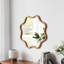Miroir mural Wave et Petal Contour