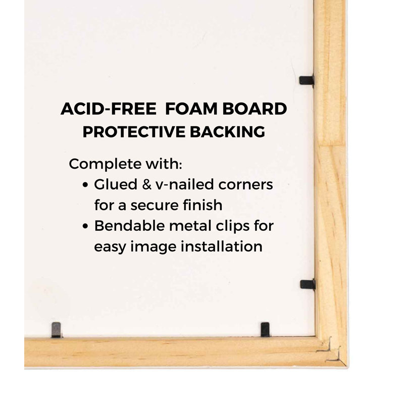 Solid Wood Shadow Box Picture Frame, 17" W x 20" H, White