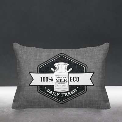 Outdoor Reversible Throw Pillow