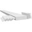 Colonne en PVC cannelée, carrée et couronnée Craftsman Classic-36091002-118304418