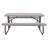 Rectangular Outdoor Folding Picnic Table
