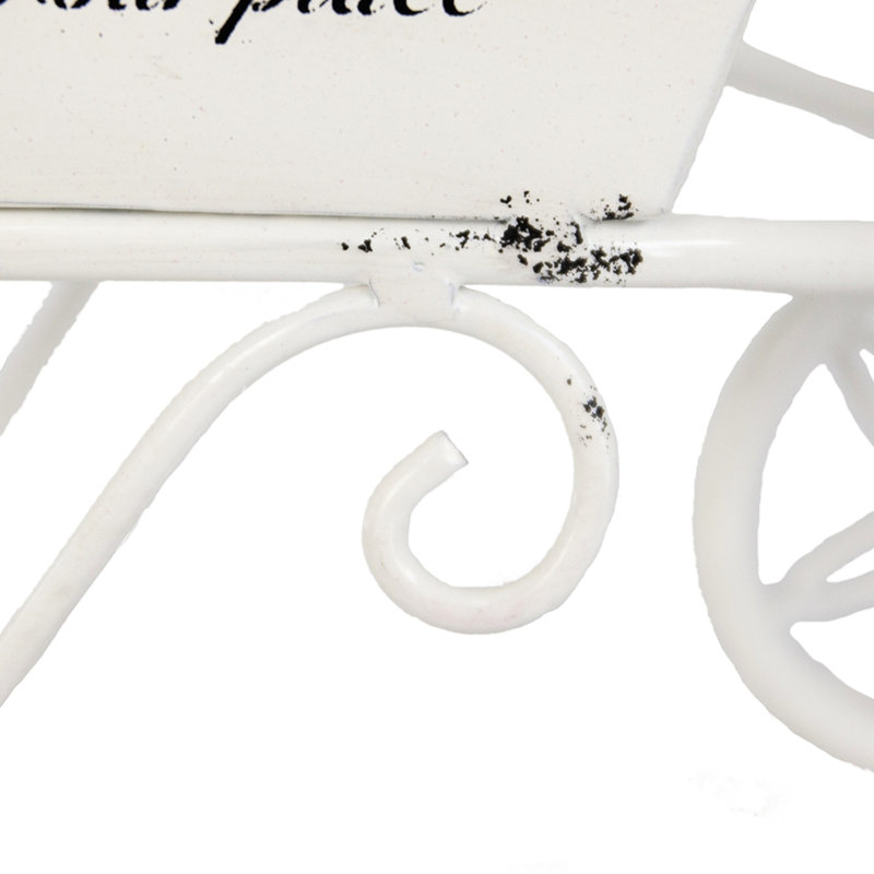 Biddlestone Iron Indoor / Outdoor Wheelbarrow Planter