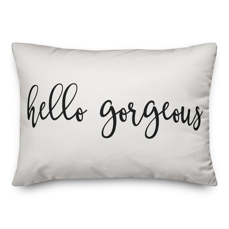 Housse de coussin rectangulaire et insert