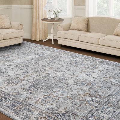 Laura Ashley Eliza Woven Hi-Low Rugs