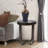 Round Metal Side Table
