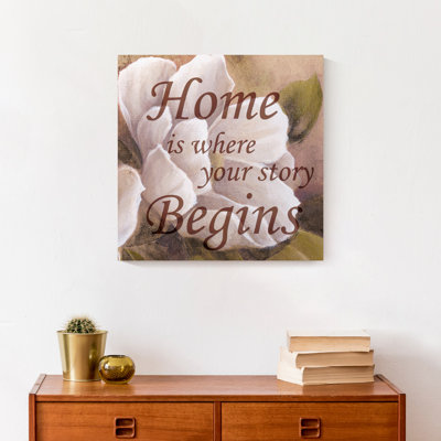 " Home Is Where Your Story Begins "
