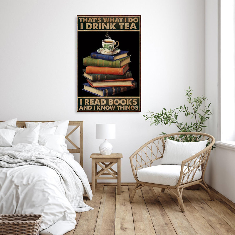 Impression sur toile, livres sur toile, H 36 po x l 24 po x P 1,25 po