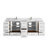 Aberdeen 84'' Double Bathroom Vanity with Quartz Top-74877085-74879080