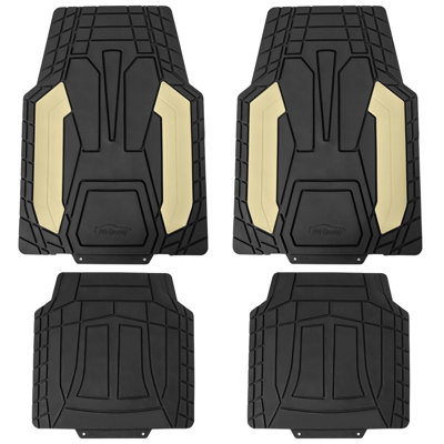 Rubber Floor Mats Full Set