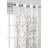 Ajay Floral Embroidered Sheer Grommet Single Curtain Panel-2085889603-2023136534