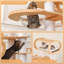 Solid Wooden Cat Tree Tower/Multifunctional Cat Climbing Frame