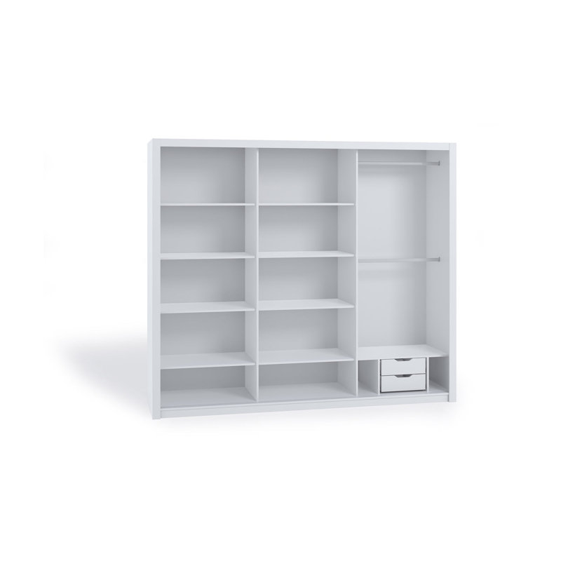 3 Door Laminate Board Wardrobe