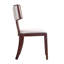 Chaise d'appoint en cuir de hêtre Pulitzer-1546562671