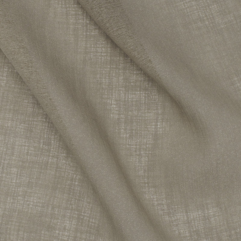 Sado Bone, tissu transparent de 118 po de largeur, Taupe