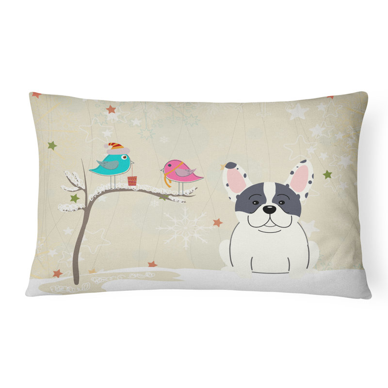 Coussin lombaire intérieur/extérieur christmas fait main, Pie