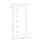 Belle Wood Flat Floor Mirror