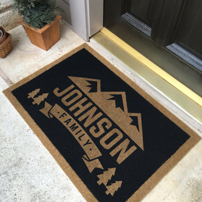 Tapis d'entrée antidérapant personnalisé 72 po x 36 po Kyree