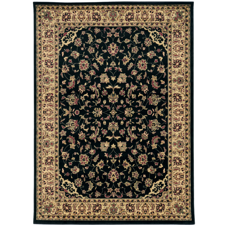 Tapis d'intérieur floral Safira, Rectangle 3 pi 3 po x 4 pi 11 po